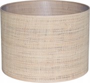 Lámpaernyő Álló Lámpa Függő Henger 20/15 E27 Rafia Ratan Boho Carini