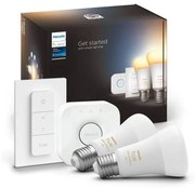 Philips Kezdőkészlet Philips Hue WHITE AMBIANCE 2xE27/8W/230V + csatlakozó eszköz P4788