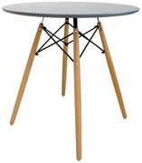 Szürke étkezőasztal OSLO 90x90