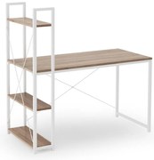 Narvik asztal, sonoma tölgy / fehér