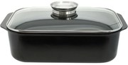 Elo 82840 Basic Sütőedény üvegfedővel és aromás fogantyúval Raffinesse 40 x 26 cm