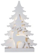 Fehér fénydekoráció karácsonyi mintával Grandy – Star Trading