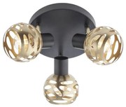 Redo 04-518 - Spotlámpa TORN 3xE14/28W/230V