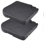 2 db tölthető napernyőtalp súly