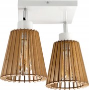 Függőlámpa Mennyezeti Állítható Kúp Fa