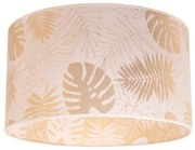 Duolla - Mennyezeti lámpa ARECA 1xE27/40W/230V átm. 45 cm réz/fehér