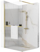 Zuhanyfal Rea Aero Intimo Gold Brush 120 Walk In + EVO