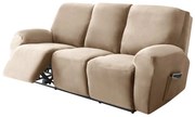 Relax Fotel Huzat (bársonyos, 3 üléses, kapucsínó, rugalmas)