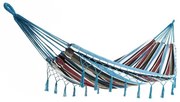 Deuba Függőágy rojtokkal 320x150 cm - kék