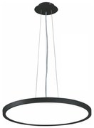 Top Light - LED Dimmelhető csillár zsinóron REVIT LED/50W/230V 3000-6500K fekete + távirányító