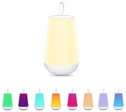 Rabalux 76019 - LED RGB Dimmelhető asztali lámpa FRANCO LED/2W/5V 3000K