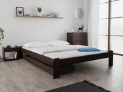 ADA ágy 140x200 cm, diófa Ágyrács: Léces ágyrács, Matrac: Matrac nélkül