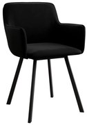 AMELIA étkezőszék fekete színben