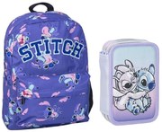 Disney Lilo és Stitch A csillagkutya iskolatáska és tolltartó szett 2 db-os (Galaxy Hugs)