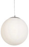 Skandináv függőlámpa opál üvegből 50 cm - Ball 50