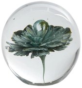 Üveg papírnehezék (magasság 8 cm) Flower – Light &amp; Living