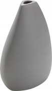 Váza 'Stone' (12x10x18cm), szürke
