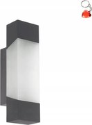 Kültéri fali lámpa Led teraszra 4,8W IP44 antracit Gorzano 97222 Eglo