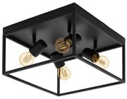 Eglo 98334 - Mennyezeti lámpa SILENTINA 4xE27/40W/230V