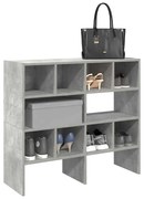 cipőtartó állványok 2 db egymásra rakható beton szürke