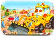 Fából készült Puzzle - Kotrógép 60db