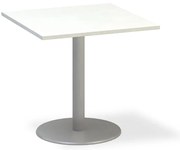 ProOffice tárgyalóasztal 80 x 80 cm, fehér