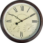 Óra hőmérővel és páratartalom mérővel