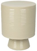 Fém kerek tárolóasztal ø 35 cm Sven – White Label