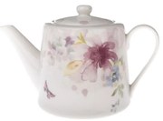 Fehér porcelán teáskanna 900 ml – Dakls