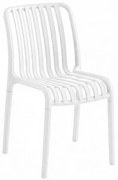 Műanyag szék TREGO, fehér