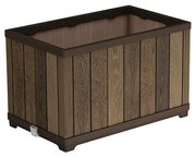 Deco tégla alakú műanyag virágláda 81 L