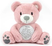 Plüss szundibarát maci projektorral Milly Mally Bear pink