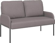 vidaXL Kanapék párnával 110cm Tópszínű Furnér