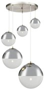 Globo 15851-5 - Csillár zsinóron VARUS 5xE27/60W/230V