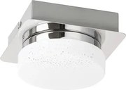 Beltéri led mennyezeti lámpa 5w 400lm 4000k króm/fehér hilary