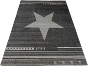 Marokkói Szőnyeg Csillag 200x290 szép soft l916a