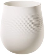 Carré váza, nagy, Gyártás Collier blanc kollekció - Villeroy & Boch