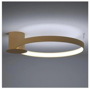 Thoro TH.223 - RIO mennyezeti LED lámpatest, 30W, 230V, CRI 98, 4000K, Ø 55 cm, arany