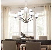 Feiss FE-PROSPECT-PARK9 - Csillár láncon PROSPECT PARK 9xE27/60W/230V