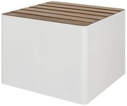 Kultéri asztalka WOODGREEN, többféle - Hobby Flower szín: fehér/sötét fa