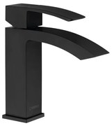 Sapho - Mosdócsaptelep GINKO 15,6 cm matt fekete