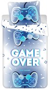 Gamer Game Over ágyneműhuzat 140×200cm, 70×90 cm