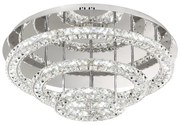 Eglo Toneria 39002 kristály mennyezeti lámpa, 72W LED, 4000K, 7200 lm