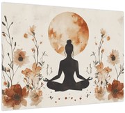 Kép - Narancssárga jóga (70x50 cm)