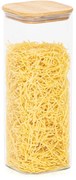4Home Üveg élelmiszer tároló fedéllel Bamboo, 2000 ml