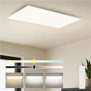 Brilagi - SLIMFRAME LED/80W/230V 120x60 cm dimmelhető mennyezeti lámpa fehér + távirányító