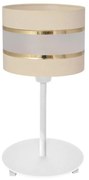 Asztali lámpa HELEN 1xE27/15W/230V krém