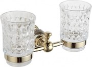 Mexen Estela dupla fogkefetartó pohár, arany - 7011552-50