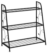 STILISTA Virágcserép állvány 82 x 81 x 35 cm acél