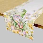 Húsvéti Gnómok Nina Vízálló futófelület, 38x140cm, színes